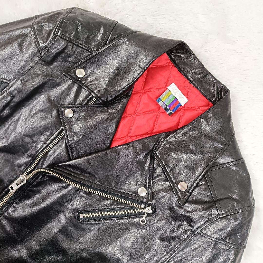 ✨️希少✨️FACETASM レザー 牛革 切替 ポンチョ キルティング L