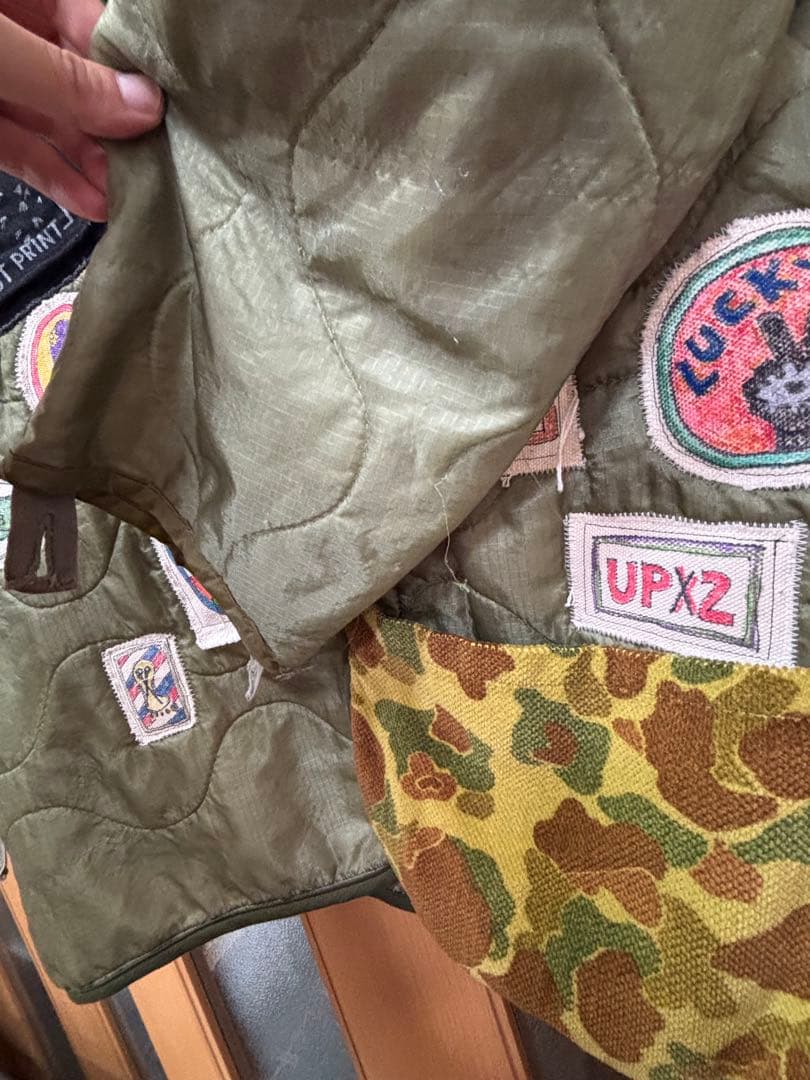 【限定値下げ】 リメイク品　米軍ライナー