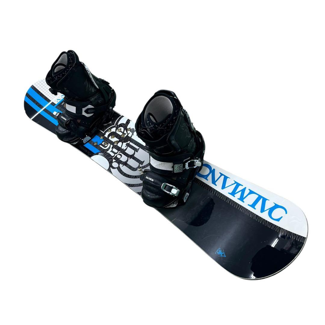 スノーボード3点セット カルマノ 150cm SALOMON YONEX