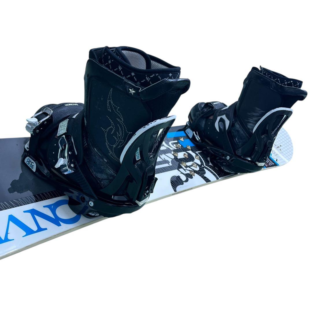 スノーボード3点セット カルマノ 150cm SALOMON YONEX