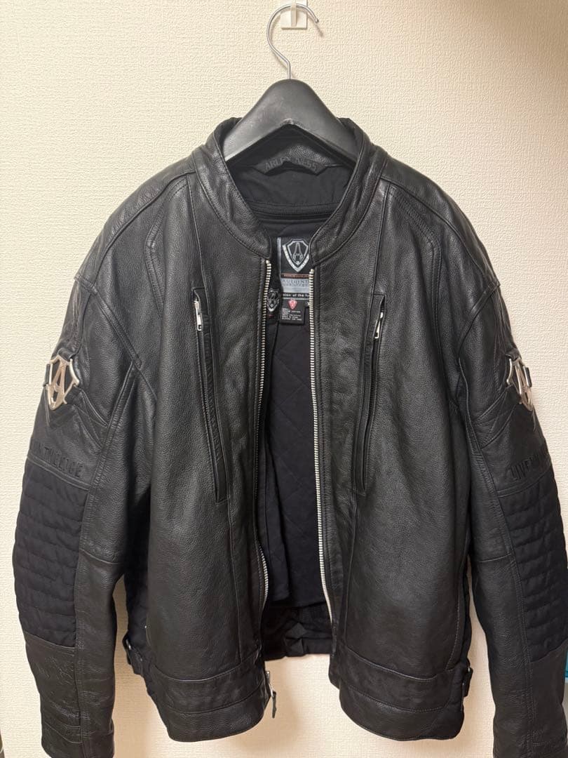 【メンテ済 XL】Arlen Ness レザージャケット 美品
