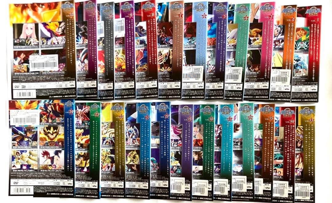 聖闘士星矢 Ω 24巻セット オメガ　DVD アニメ