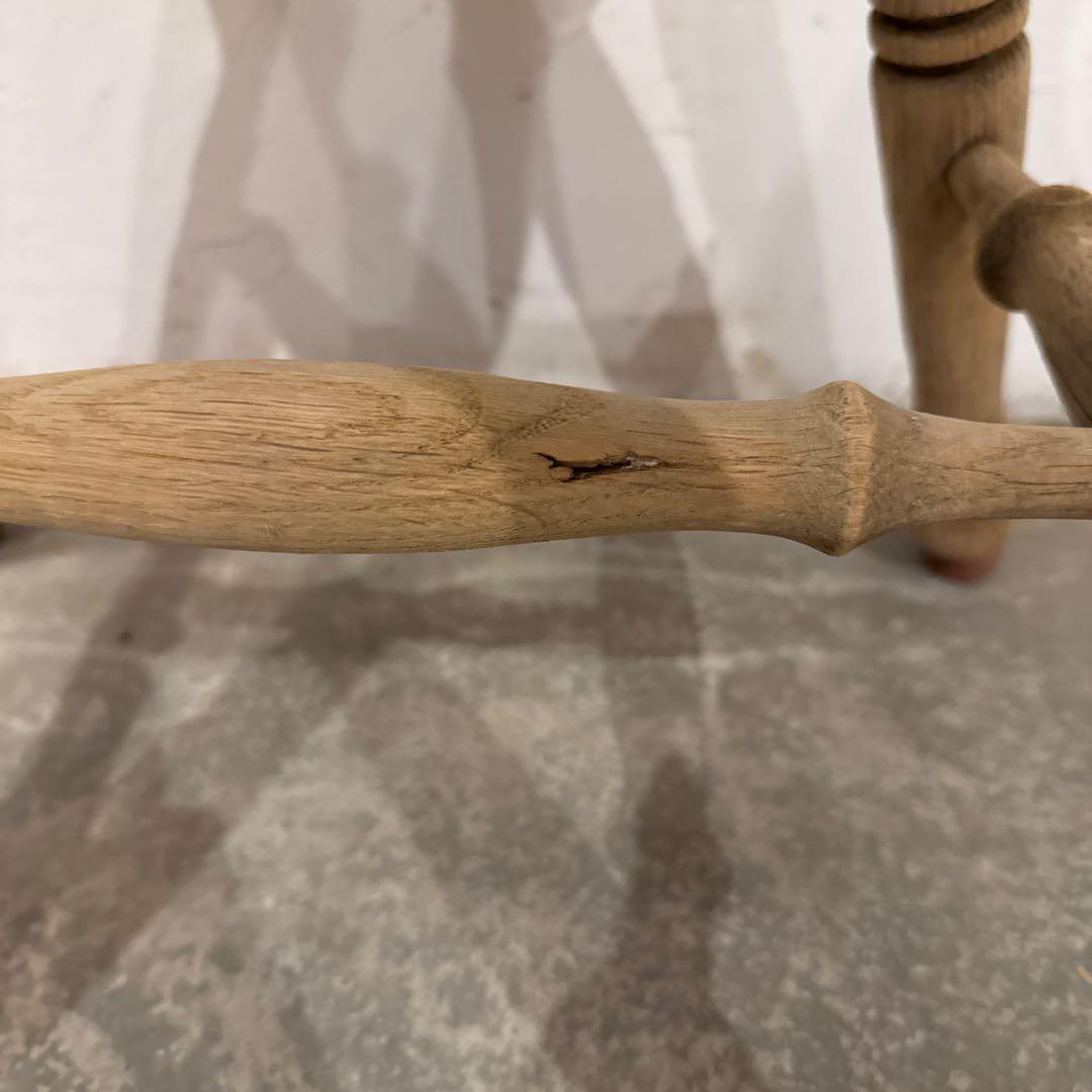 aダイニングチェア　カフェチェア　剥離　2