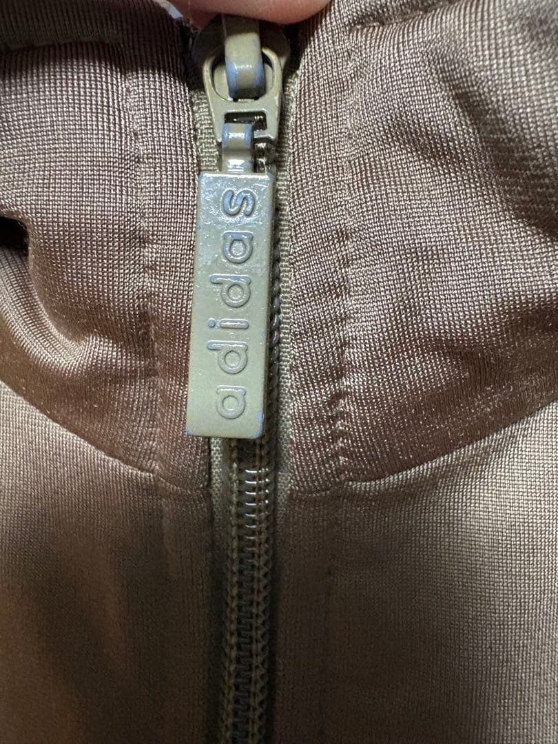 【希少】adidas　トラックジャケット　80s　ブラウン　在原みゆ紀