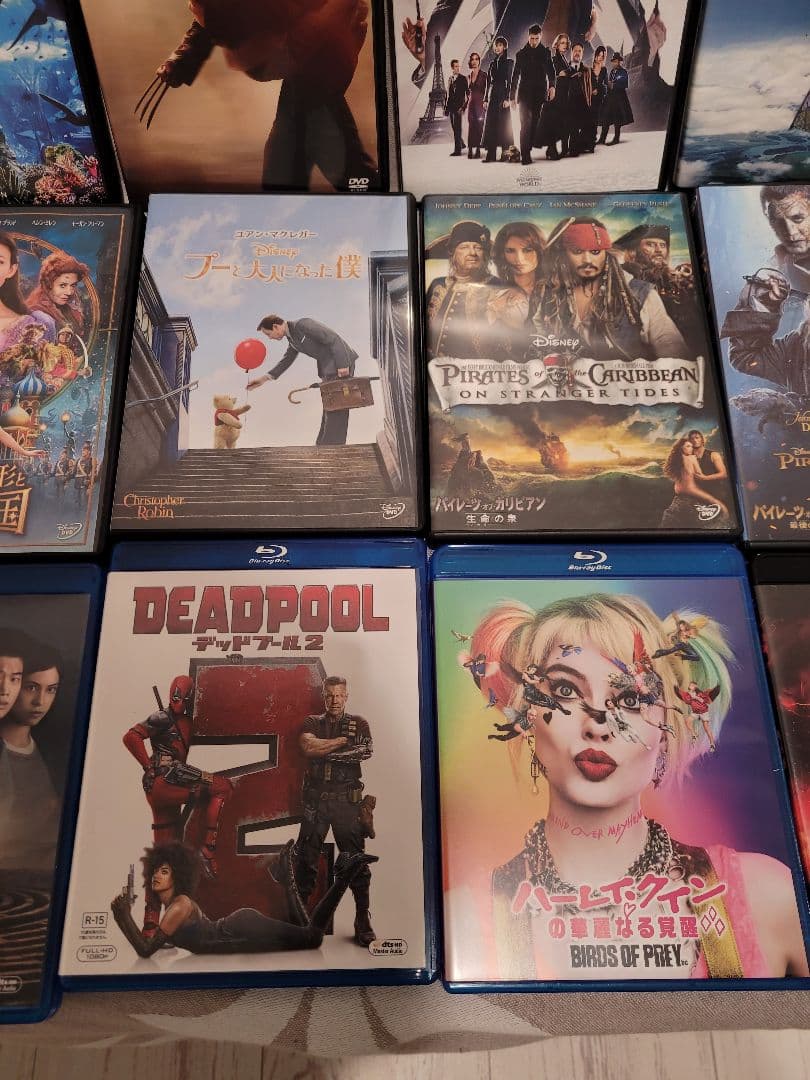 洋画DVDコレクション まとめ売り Blu-ray DVD 混合