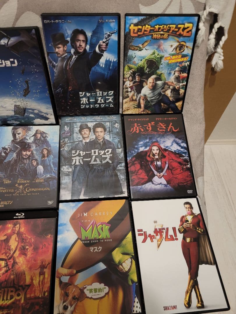 洋画DVDコレクション まとめ売り Blu-ray DVD 混合
