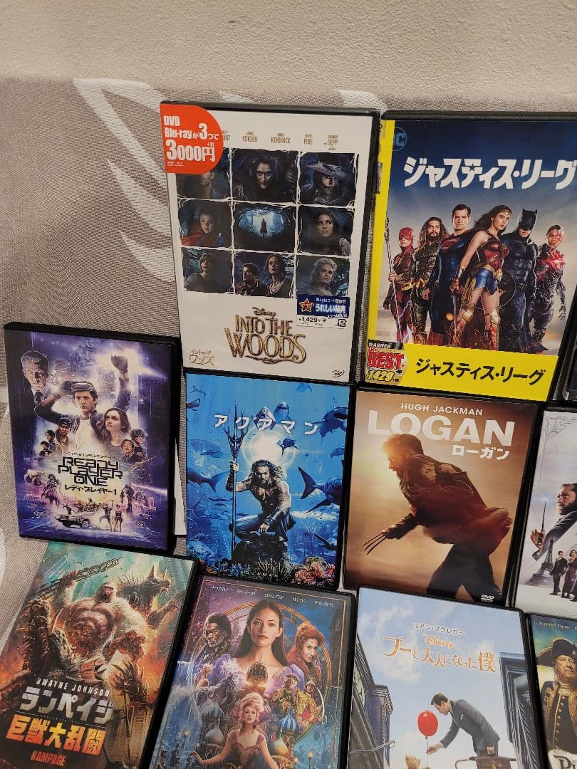 洋画DVDコレクション まとめ売り Blu-ray DVD 混合