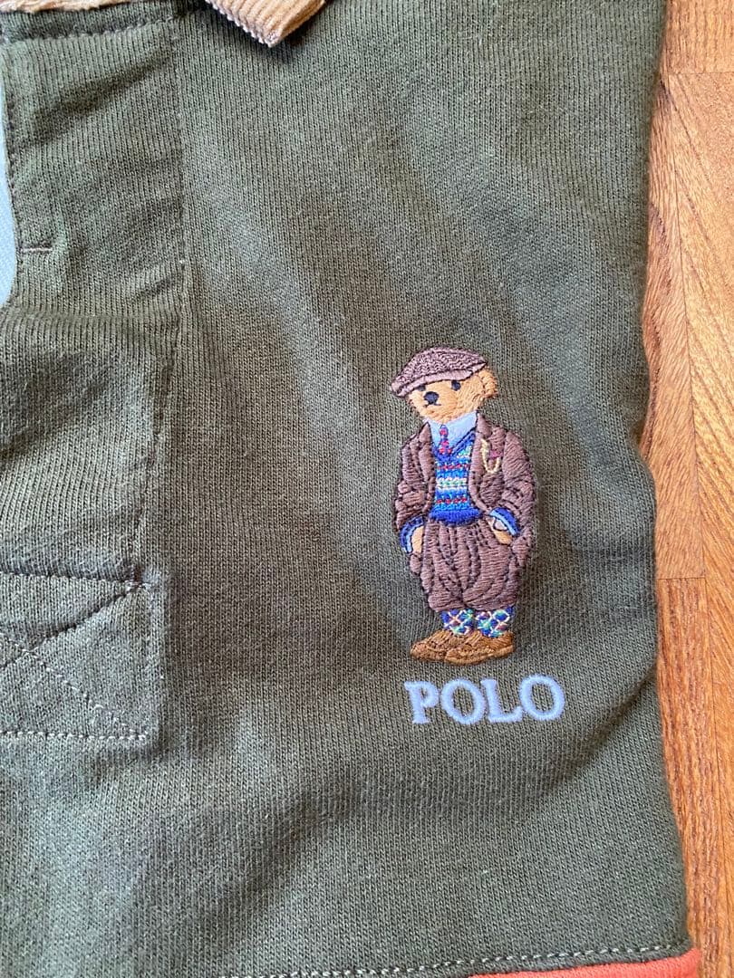 ポロベア　ラガーシャツ