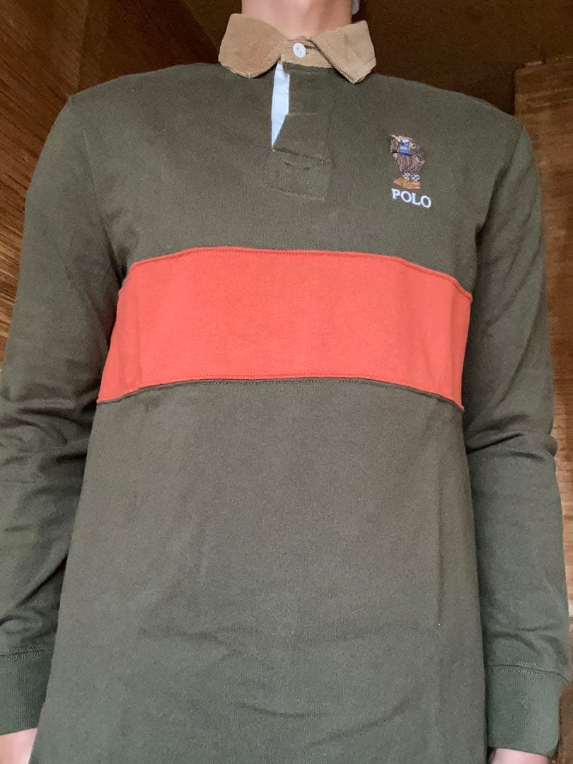 ポロベア　ラガーシャツ