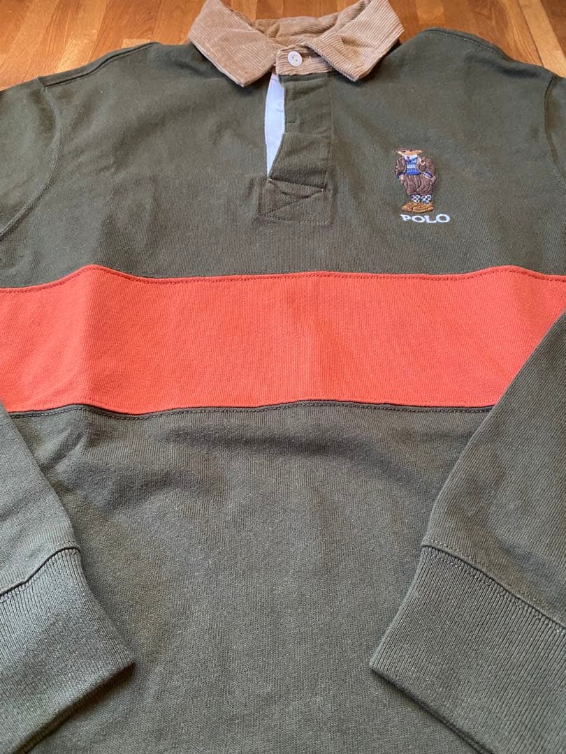 ポロベア　ラガーシャツ