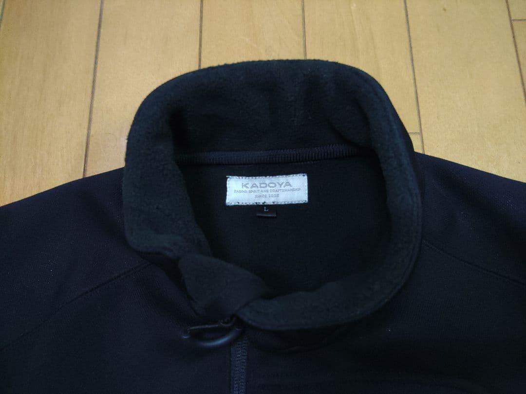 【美品】KADOYA HRT5 JACKET 防寒ミドラー 黒 Lサイズ