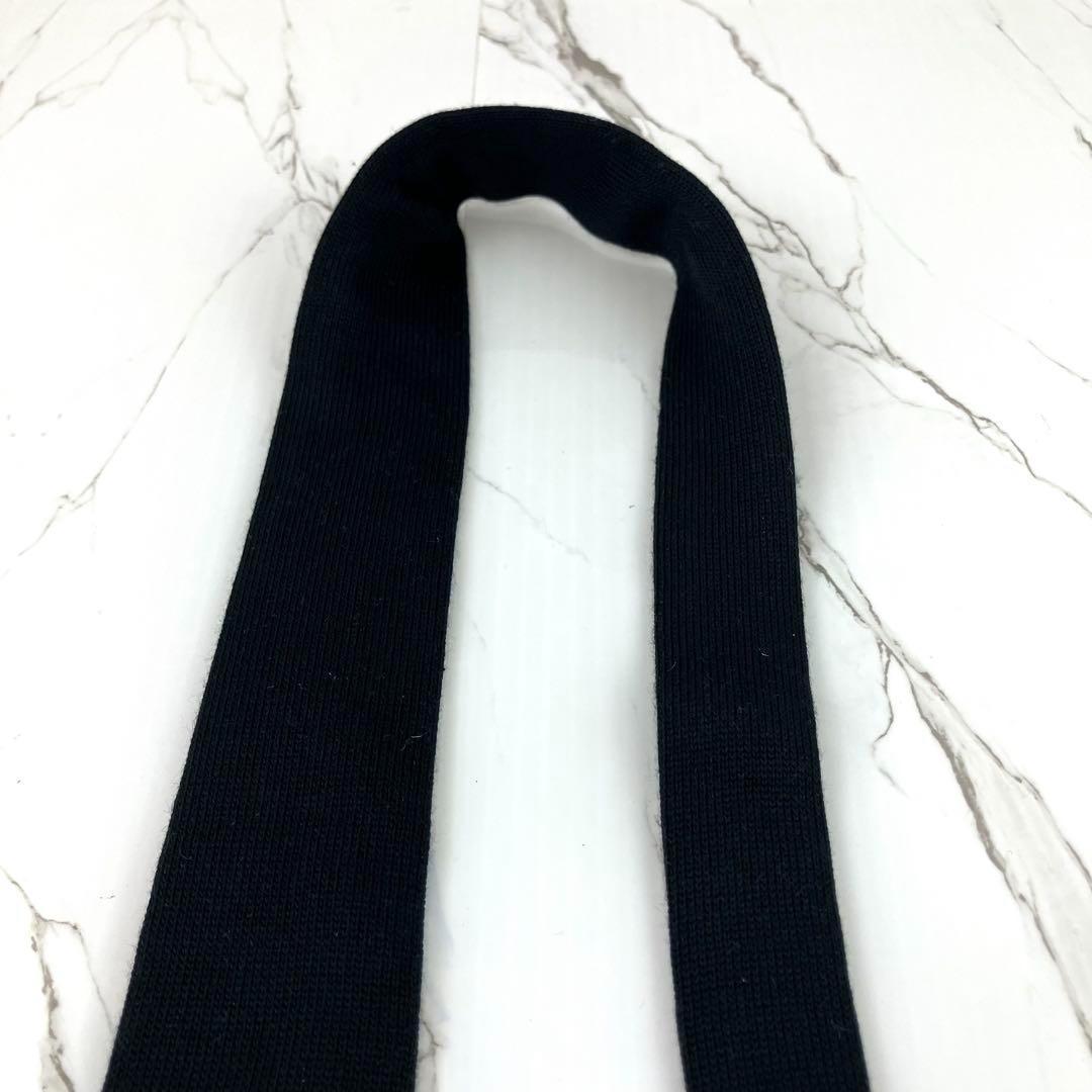 ONFH　美品　グッチ　ネクタイ　ニットタイ　シェリーライン　ソリッド　ネ