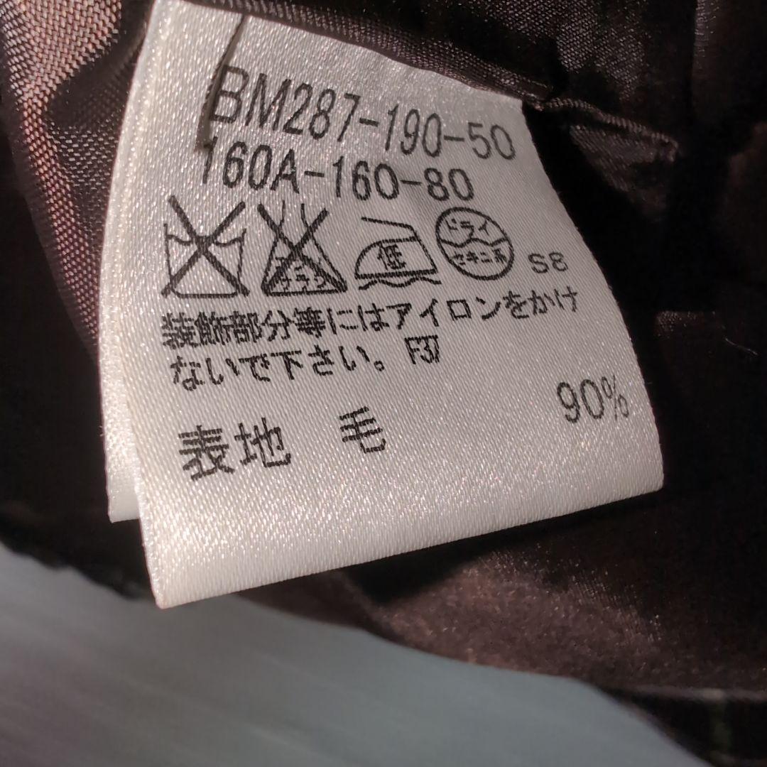 160★BURBERRY バーバリー★ベロアリボン付き！チェック柄ワンピース★