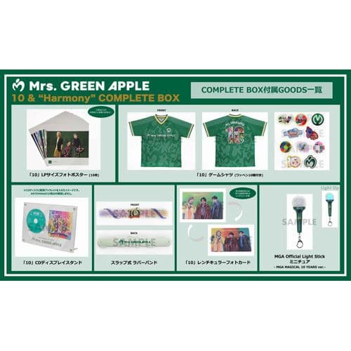 Mrs. GREEN APPLE 10 コンプリートボックス