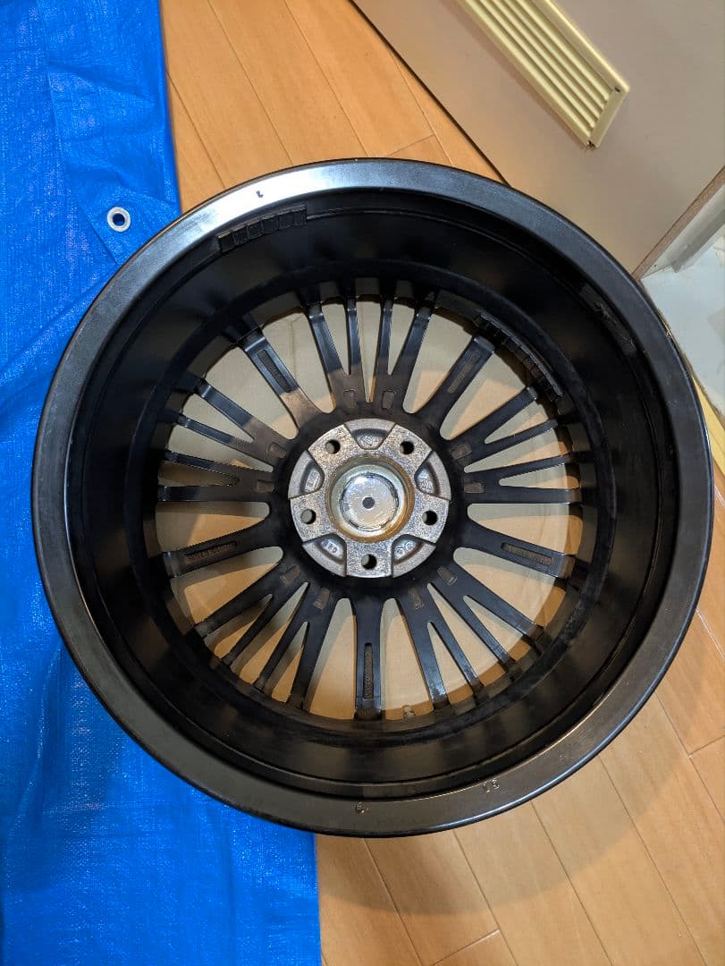 17インチ ホイール 4本ブラックポリッシュ 断捨離中⇒値下げしました