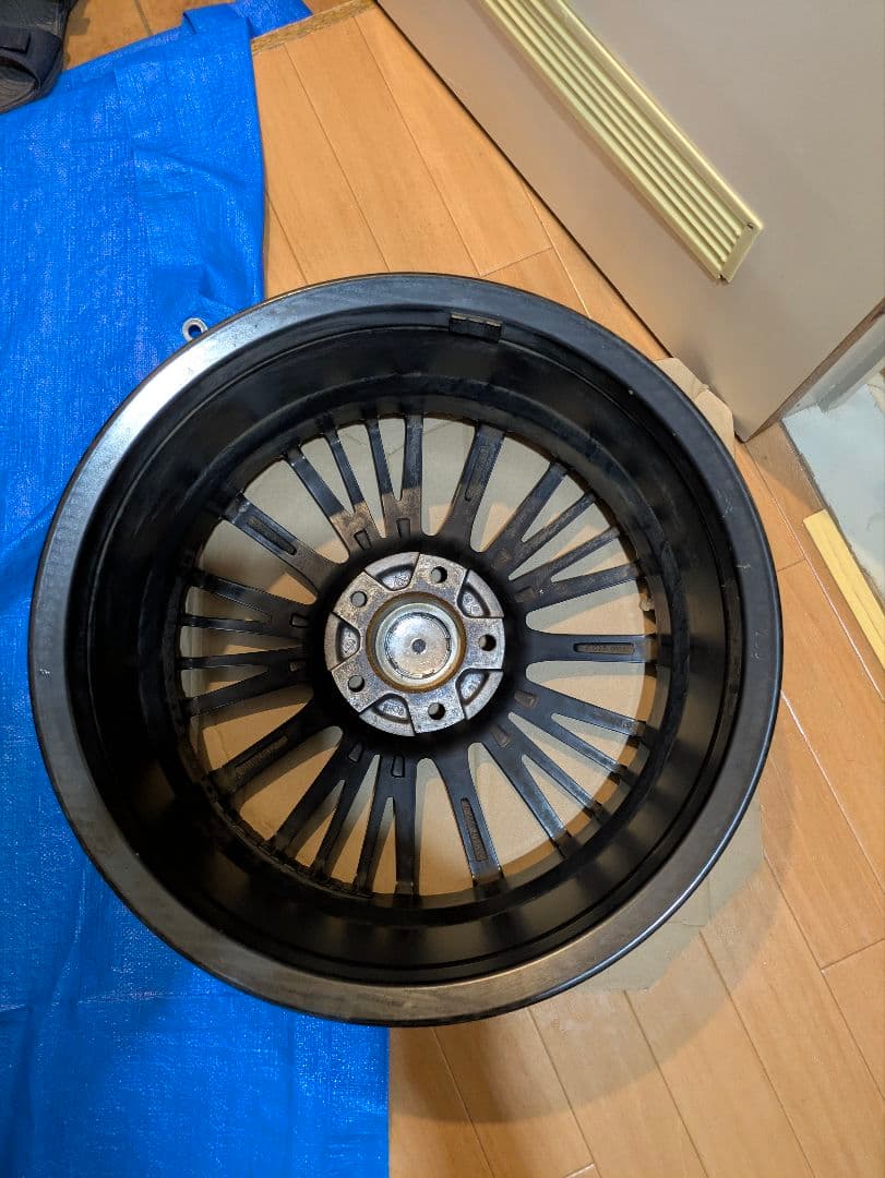 17インチ ホイール 4本ブラックポリッシュ 断捨離中⇒値下げしました