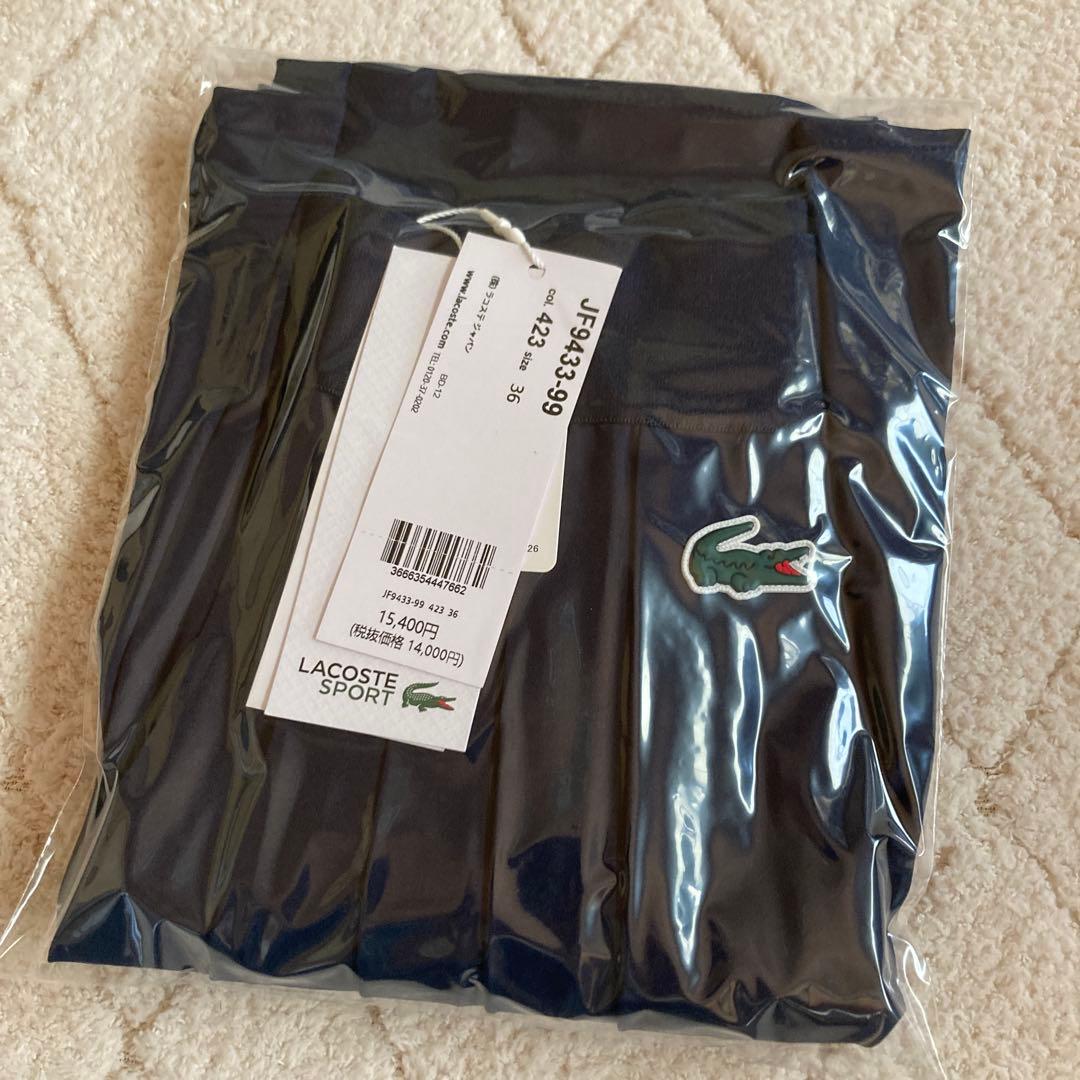 【新品タグ付】ラコステ ウルトラドライ プリーツスカート ゴルフ テニス 36