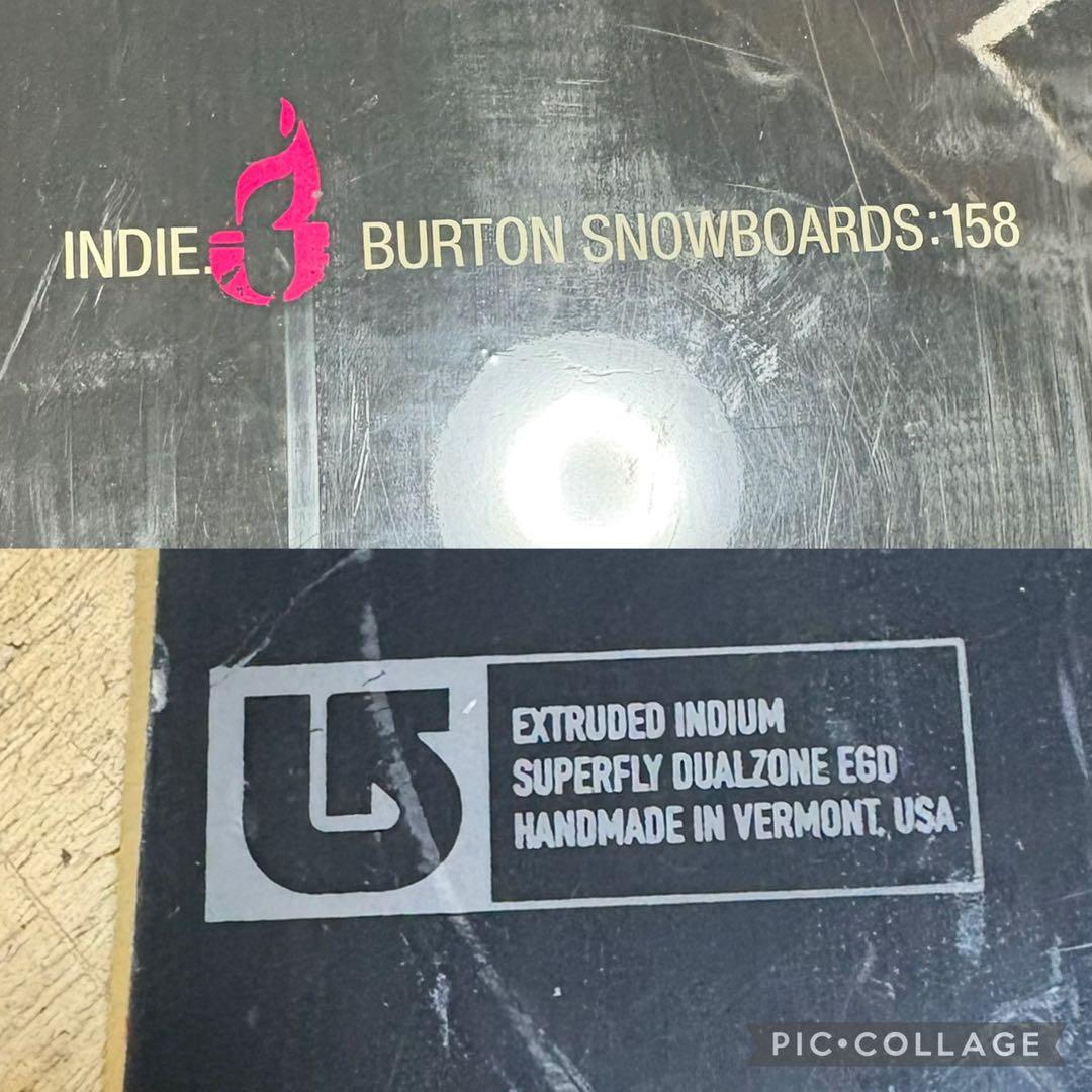 BURTON スノーボード 158cm スノボ FLUX ビンディング ゲレンデ