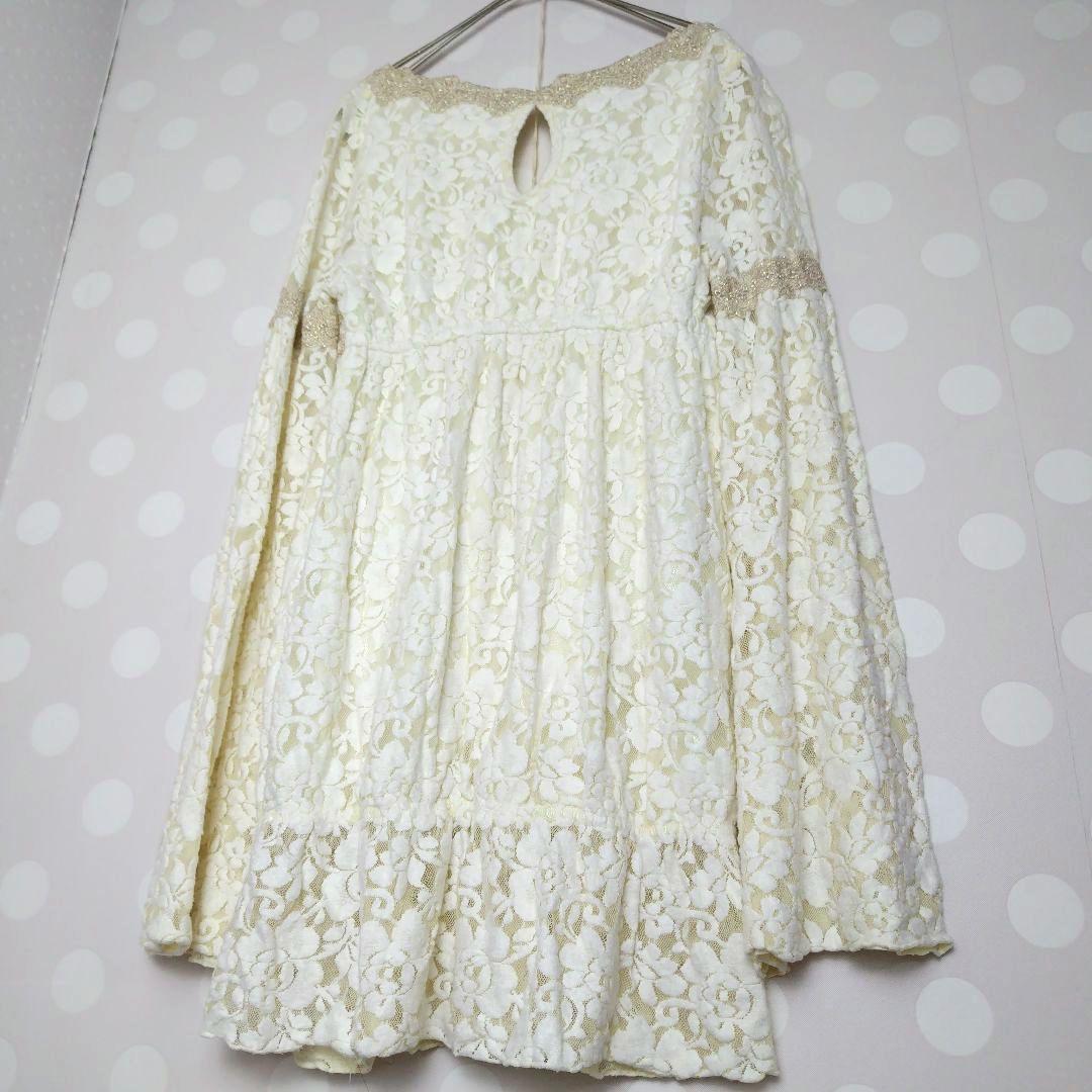 LIZ LISA リズリサ レース チュニック ワンピース アイボリー