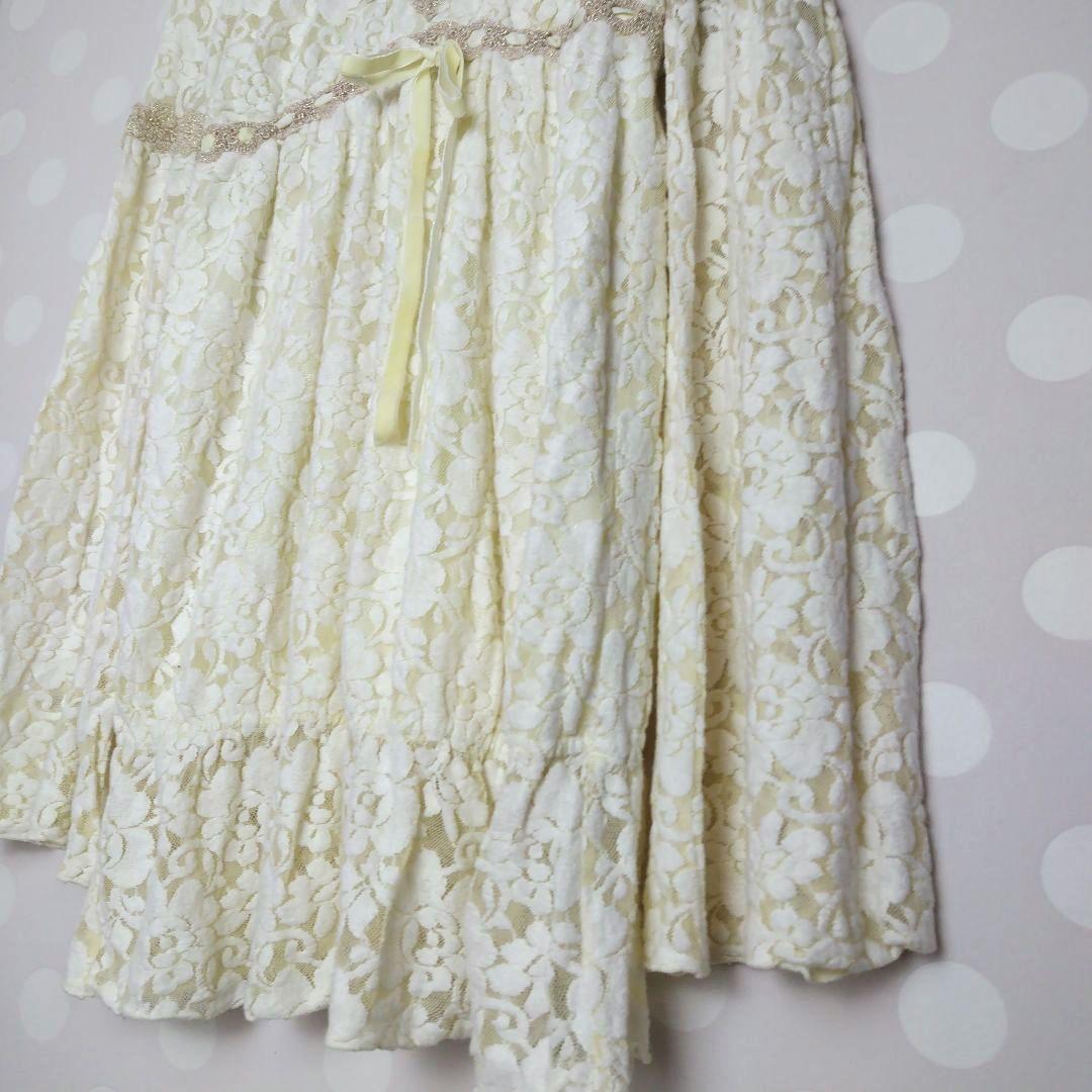 LIZ LISA リズリサ レース チュニック ワンピース アイボリー