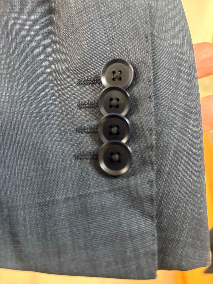 Loro Piana ダークブルー 夏用スーツ