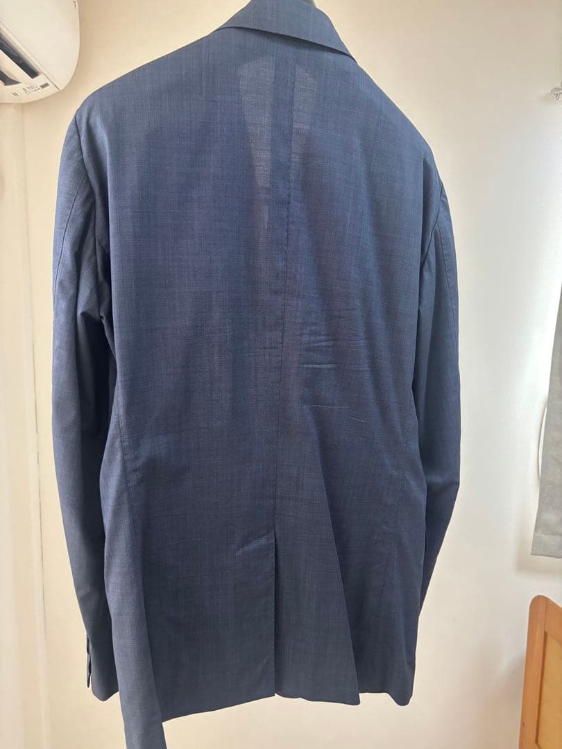 Loro Piana ダークブルー 夏用スーツ