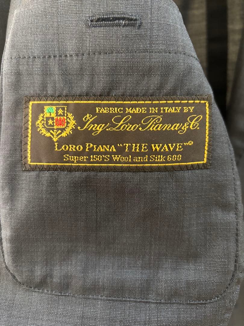 Loro Piana ダークブルー 夏用スーツ