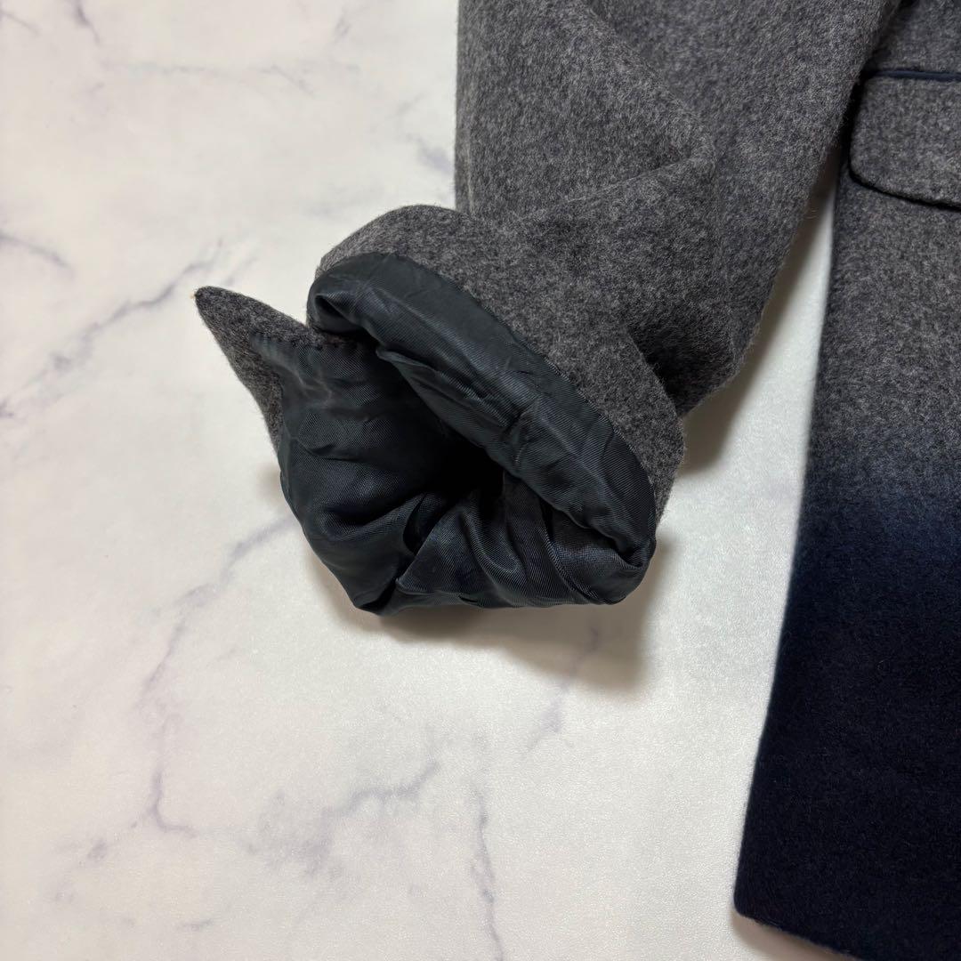 ほぼ未使用kolor カシミア混 オーバサイズ ジャケット XL