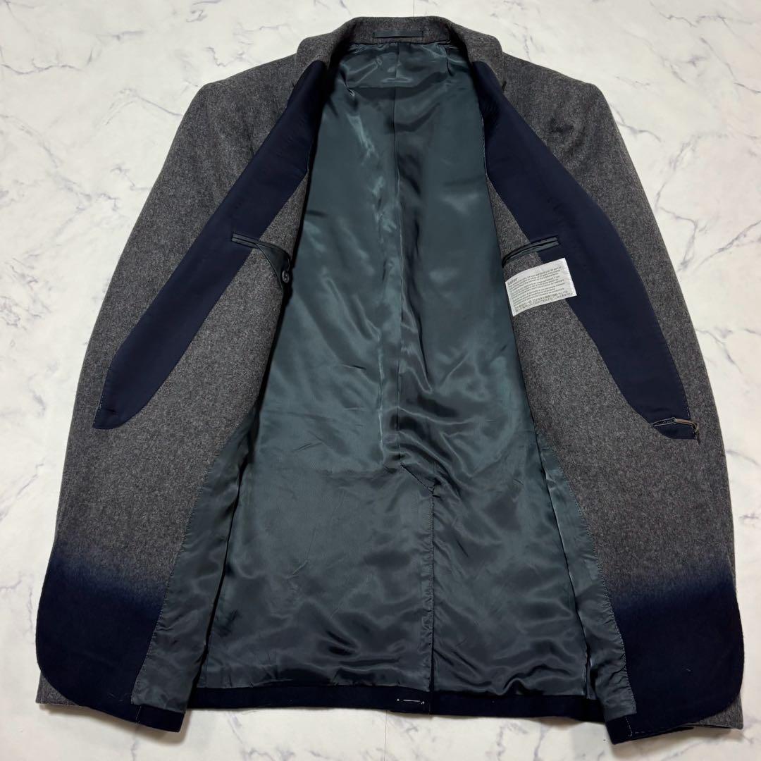 ほぼ未使用kolor カシミア混 オーバサイズ ジャケット XL