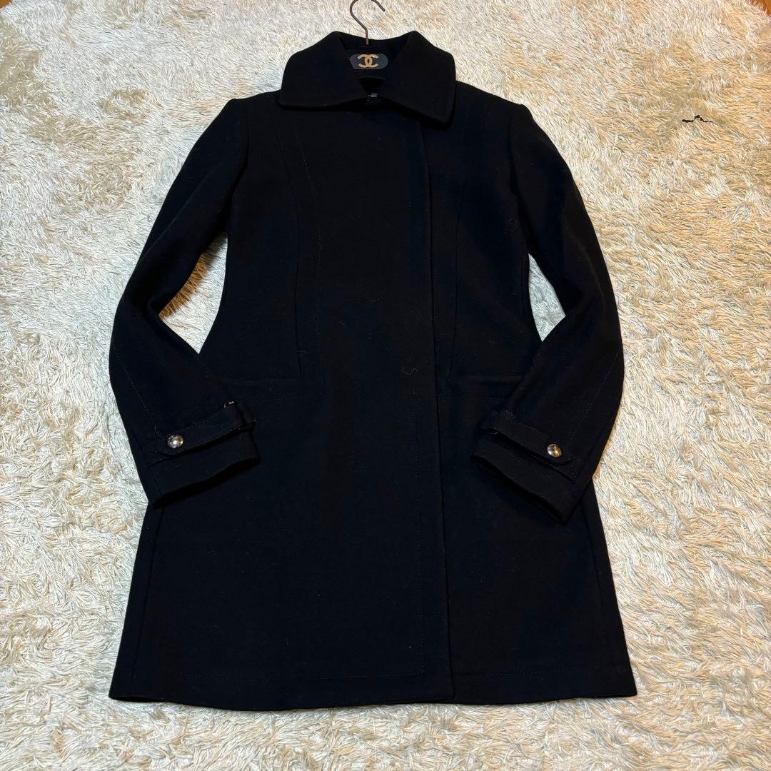 美品✨️ VERSUS VERSACE ステンカラーコート 裏地 ロゴ イタリア