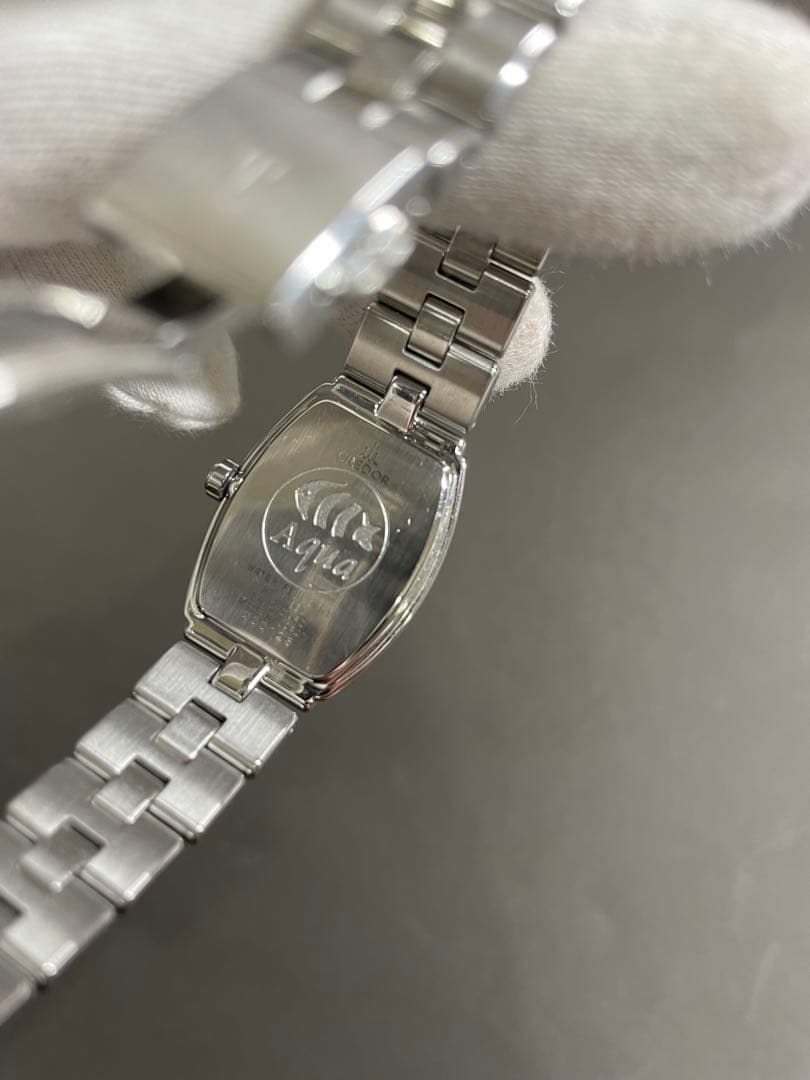 SEIKO CREDOR AQUAシルバー腕時計 レディース 稼働品