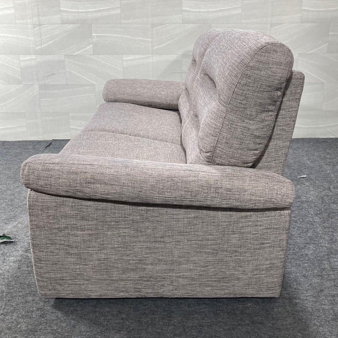 ニトリ ソファ Nポケット 布張り 3人がけ 格安 お買い得 d4893