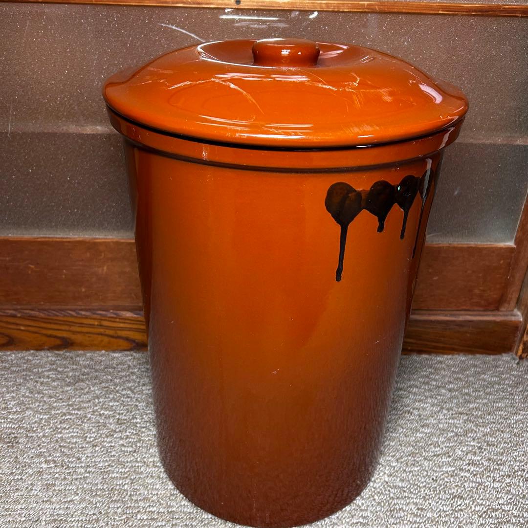 久松窯　常滑焼　切立壺　12号　昭和レトロ　希少