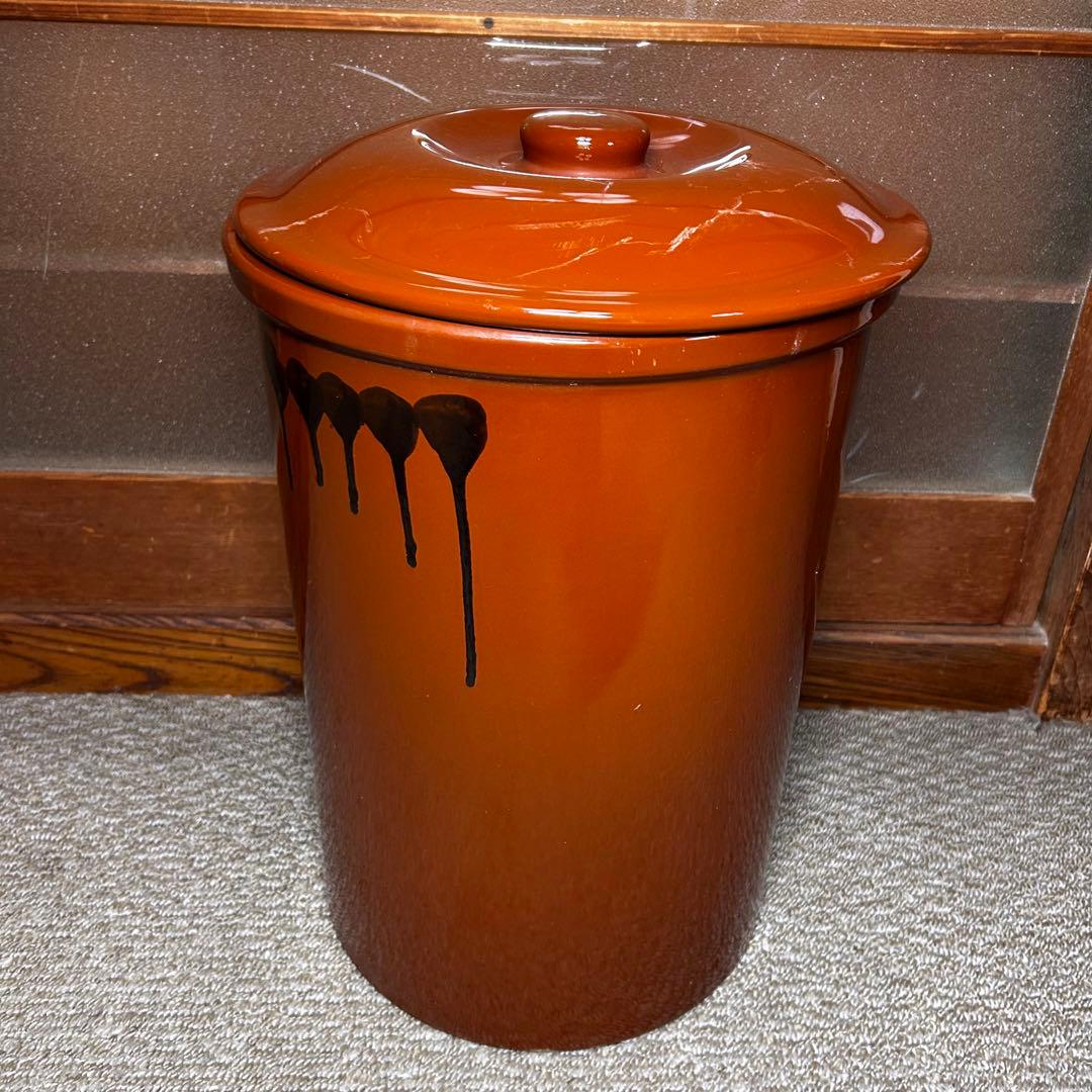 久松窯　常滑焼　切立壺　12号　昭和レトロ　希少