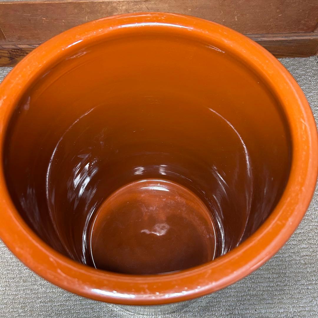 久松窯　常滑焼　切立壺　12号　昭和レトロ　希少