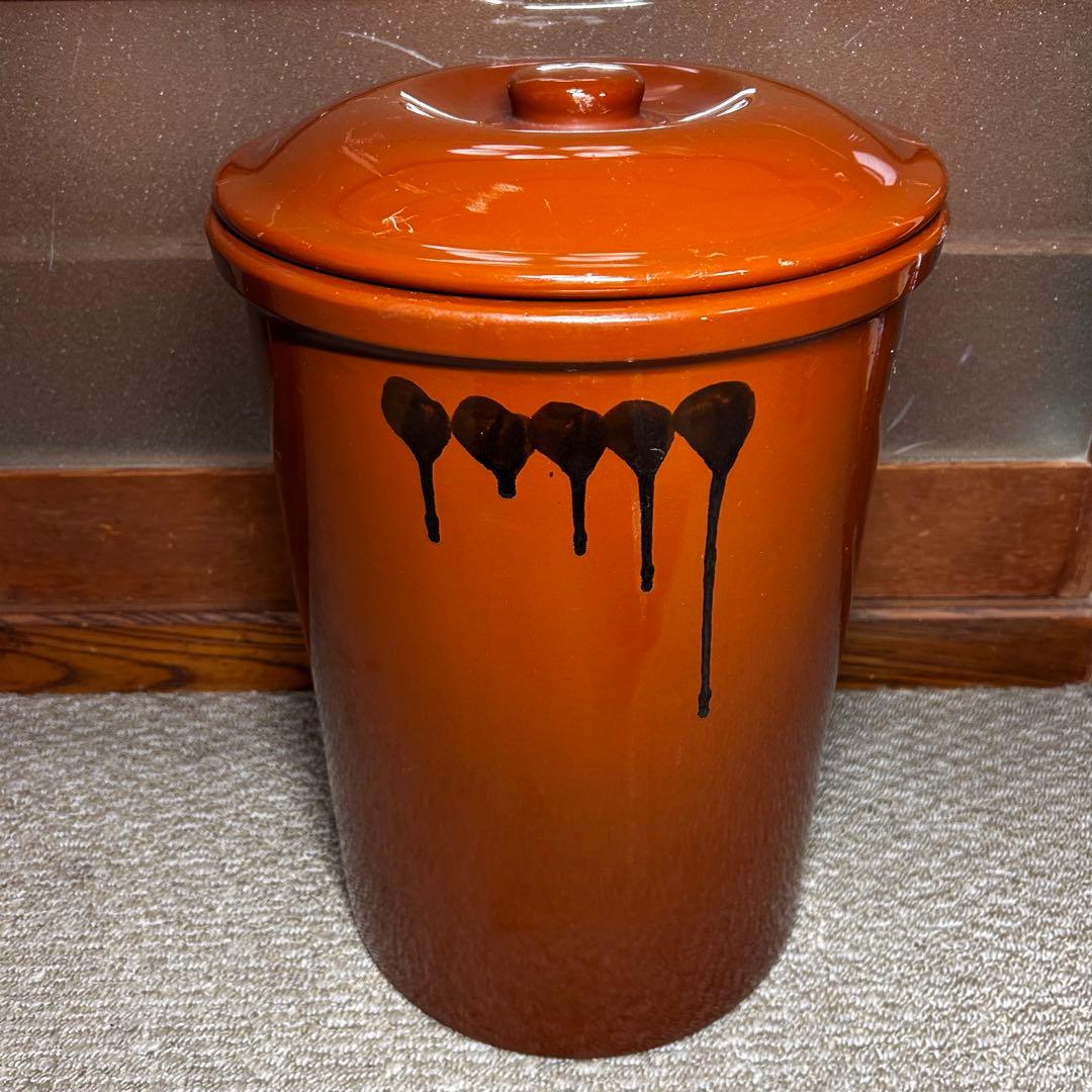 久松窯　常滑焼　切立壺　12号　昭和レトロ　希少