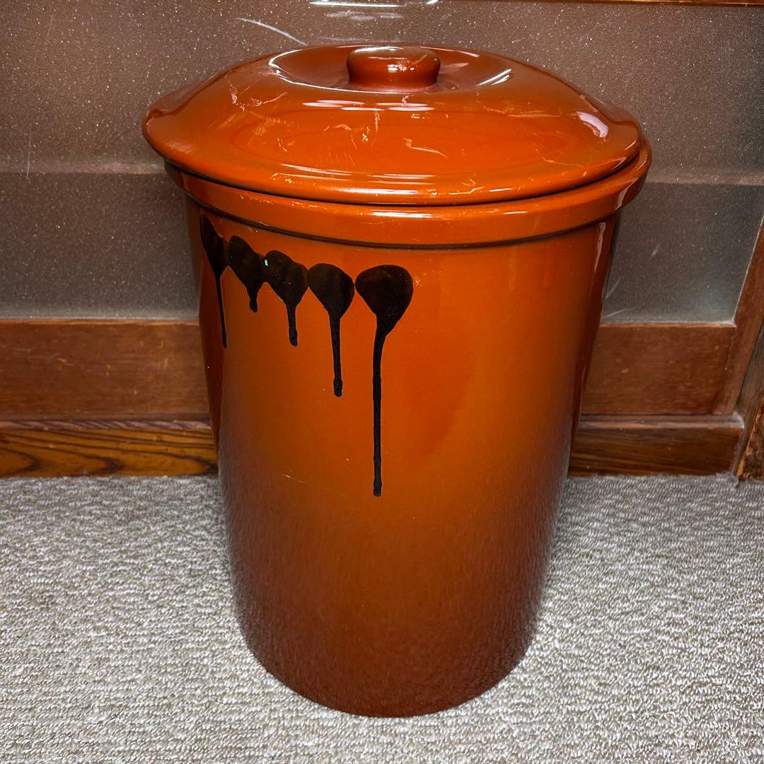 久松窯　常滑焼　切立壺　12号　昭和レトロ　希少