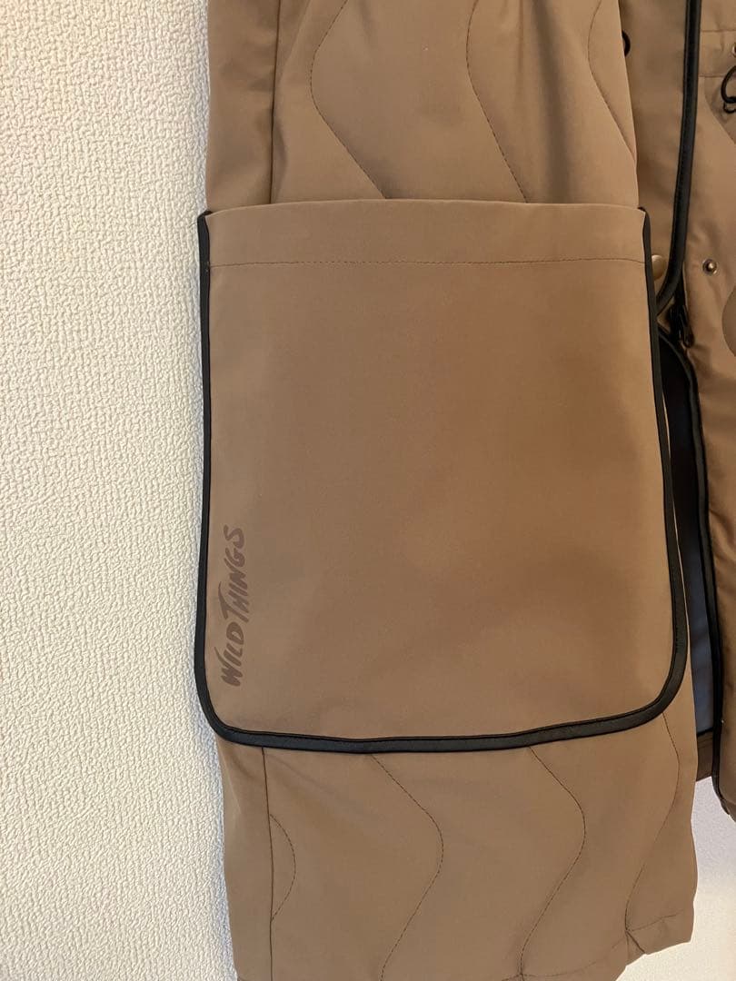 アーセンス　長尾よしみ WILD THINGS QUILTING GILET