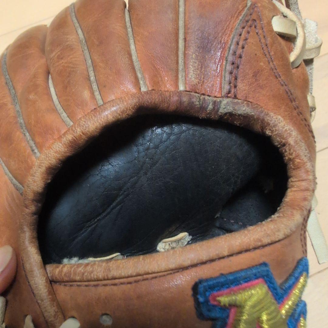も*も様 ATOMS レザー 野球グローブ ブラウン