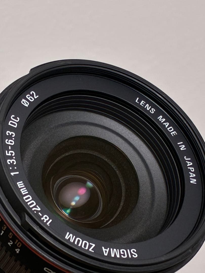 ⭐️美品⭐️シグマ SIGMA 18-200mm F3.5-6.3 DC キャノン用