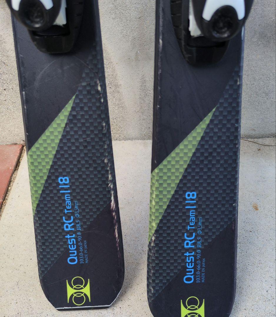 Hart スキー板 子供 118cm・ストック　セット