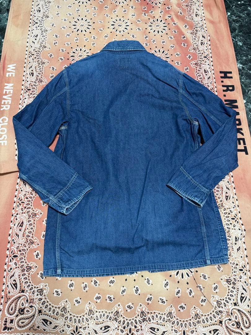 BLUE BLUE ブルーブルー　カバーオール　デニム　サイズ３　HRM