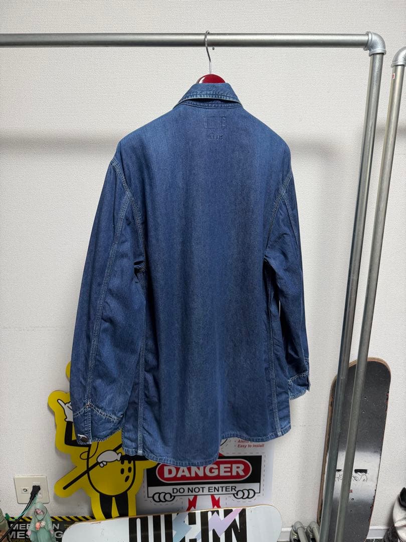 BLUE BLUE ブルーブルー　カバーオール　デニム　サイズ３　HRM