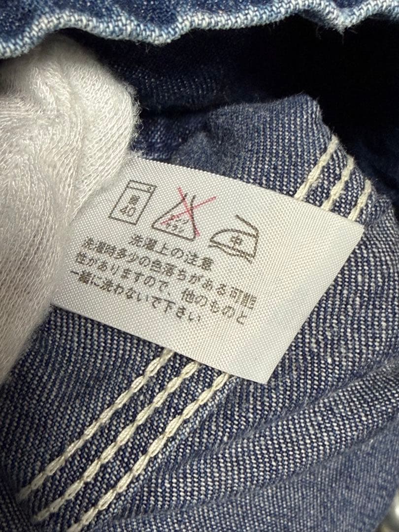 BLUE BLUE ブルーブルー　カバーオール　デニム　サイズ３　HRM