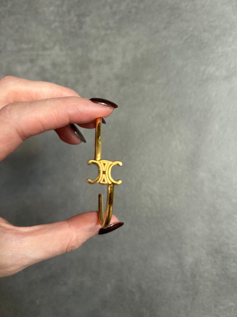 hy⭐︎超美品CELINEトリオンフバングル セリーヌトリオンフブレスレット