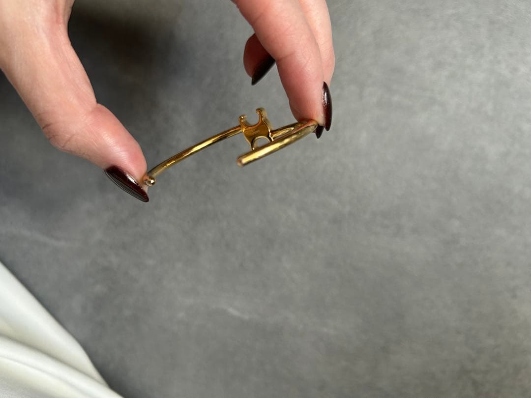 hy⭐︎超美品CELINEトリオンフバングル セリーヌトリオンフブレスレット