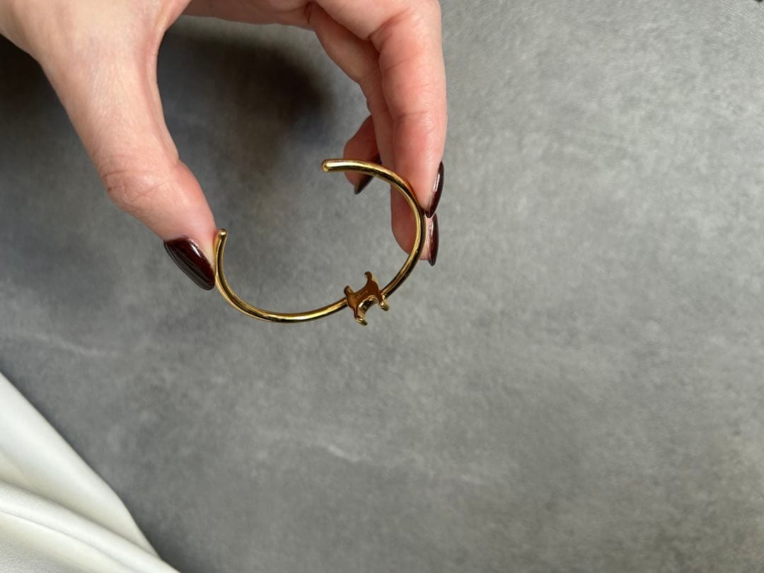 hy⭐︎超美品CELINEトリオンフバングル セリーヌトリオンフブレスレット