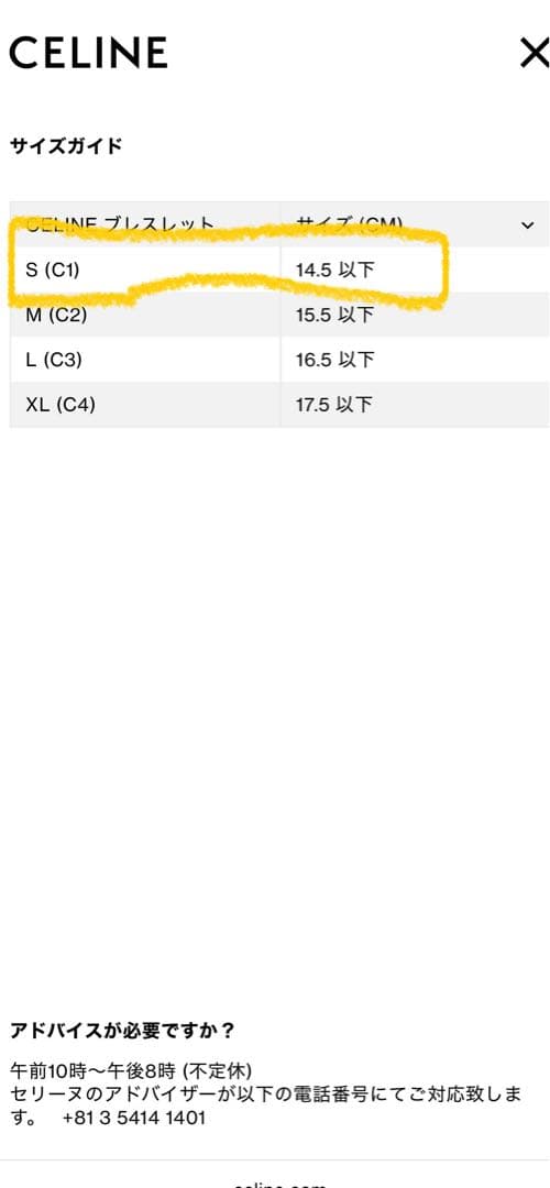 hy⭐︎超美品CELINEトリオンフバングル セリーヌトリオンフブレスレット