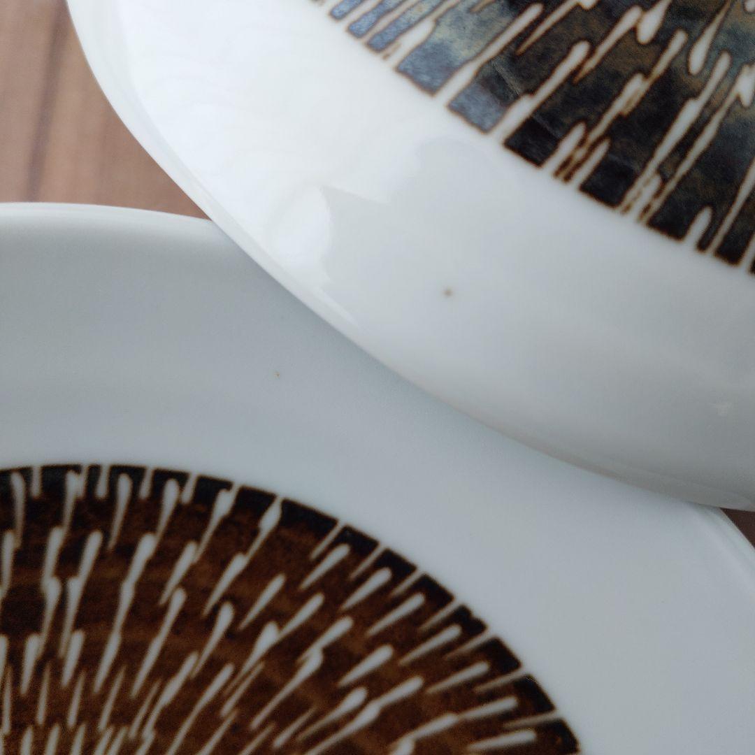 とびかんな浅鉢 茶４枚・小花ボウル８個