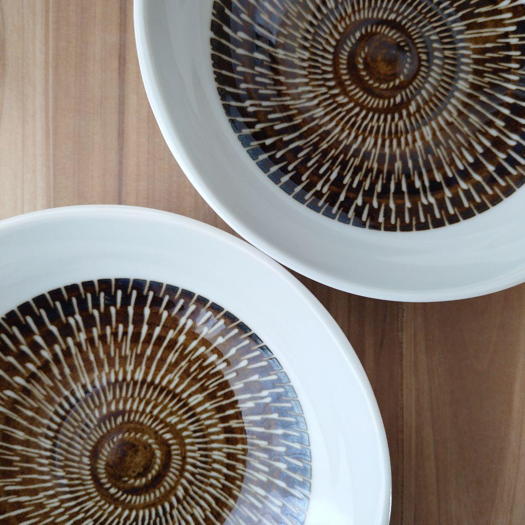 とびかんな浅鉢 茶４枚・小花ボウル８個